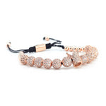 Rose Gold Regal Macramé Set - Tasseti