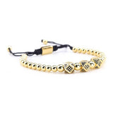Gold Regal Macramé Set - Tasseti