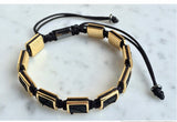 Python Skin Macrame Bracelet - Tasseti