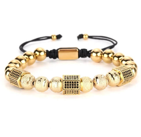 Classy Micro Pave CZ Bracelet [2 Variants] - Tasseti