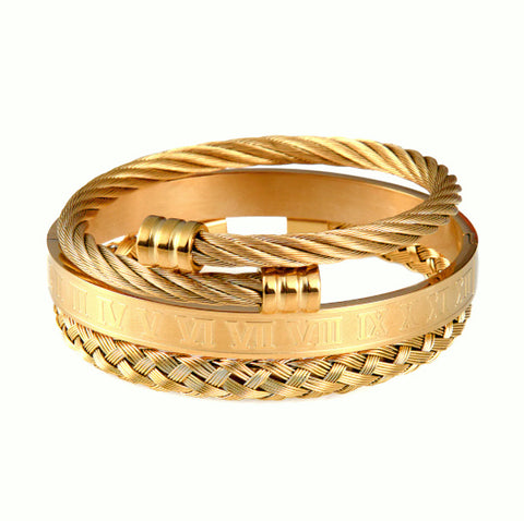 Gold Twist Set II - Tasseti