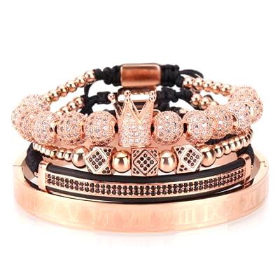Ultimate Royal Rose Gold Set 4pcs [4 Variants] - Tasseti